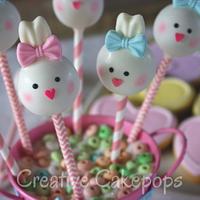 Tatty Teddy cake and cake pops - cake by Creative - CakesDecor