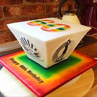 60th Birthday cake 