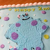 Monsters Inc. Cake for a Little Monster