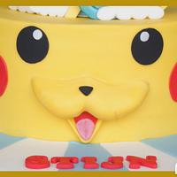 Pikachu Pokemon Cake 