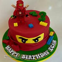 Egan - Ninjago Lego Birthday Cake