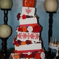 My fall wedding cake