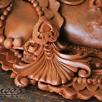 MAA DURGA -Modelling Chocolate