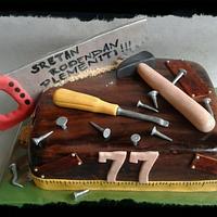 Tools cake