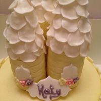 Katy's Princess Castle cake