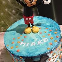 Mickey mouse cake