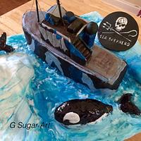 Sea Shepherd Cake 