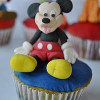 Mickey Mouse & Friends Cupcakes