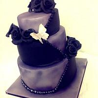 A very different wedding cake ! 