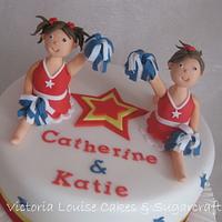 Cheerleaders Cake