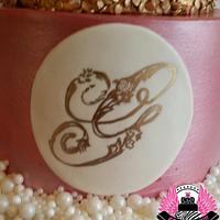 Gold, Pearls, and Pink Baby Shower 