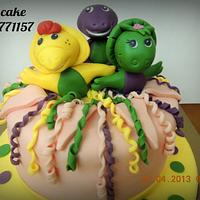 Barney & his friends cake 