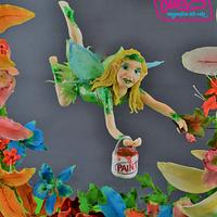Flora flower fairy - Spring Fairy Tale Collaboration