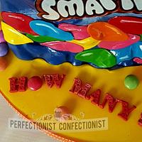 Guess How Many Smarties Cake 