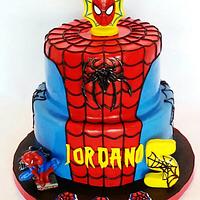 SPIDER MAN AND SMASH CAKE - cake by Enza - Sweet-E - CakesDecor