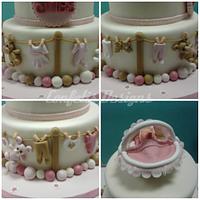 Baby shower cake