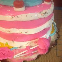 Sweet Treat Birthday Cake