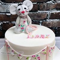 Libby - Rattie Christening Cake 