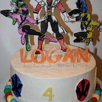Power Rangers Cake