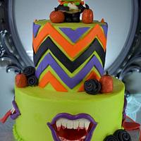 Vampire Cutie Halloween Cake