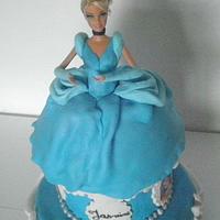 gâteau"princesse cendrillon"