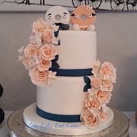 Wedding cake and Doughnut tower