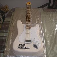 electric guitar cake and coach bag and shoe cake