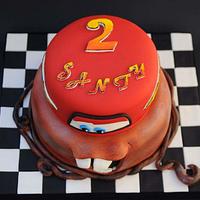 Pixar Cars cake