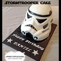 3D Stormtrooper cake