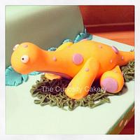 Dinosaur 1 cake