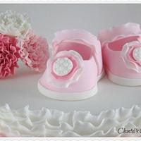 Ruffles and baby shoes