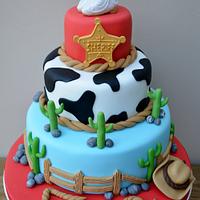 Wild West Birthday Cake!