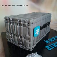 Container cake