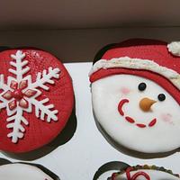 Winter cupcakes!