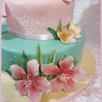 Flamingo  cake