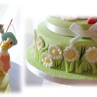Jamima Puddle Duck cake (Beatrix Potter)
