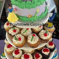 Disney Princess Cupcake Tower