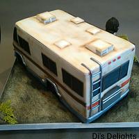 The Walking Dead RV Cake