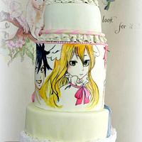 Fairy Tail- Manga Cake