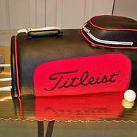 Titleist Golf Bag Grooms Cake