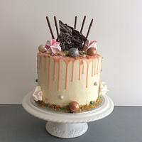 Buttercream birthday cake