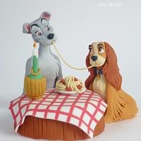 Lady and the Tramp Valentine's day! 