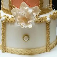 Elegant wedding cake