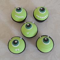 Monster Inc cupcakes