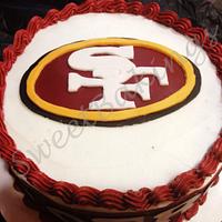 49ers Cake 