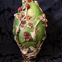 Wild Rose Garden-Huevos De Pascua Estilla Faberge
