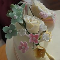 Loveheart Wedding Cake