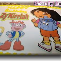 Dora Sheet Cake