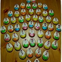 Velikonoční perníčky ručně malované