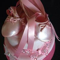 Pretty Pink Ballet Shoes